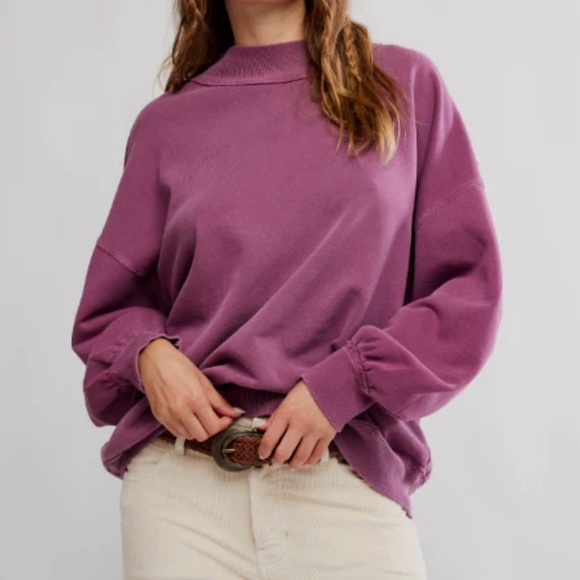 We the Free Palm Springs Turtleneck / Movkneck Pullover - Picture 1 of 6